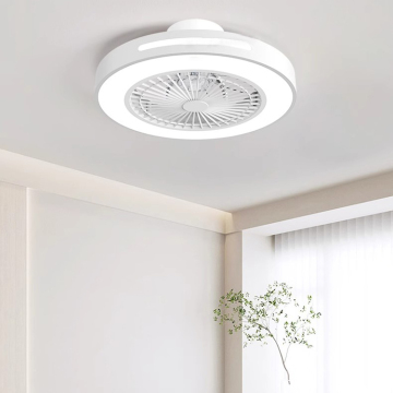 LED Ceiling Fans with Rotation Cooling for Home Decor