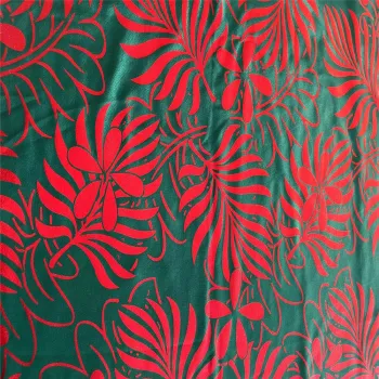 Fancy Foil Fabric on Poly Lycra Ground Fabric