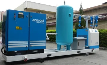 Skid-mounted Screw Air Compressor System