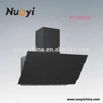 Fashion model chinese kitchen exhaust range hood with fan motor