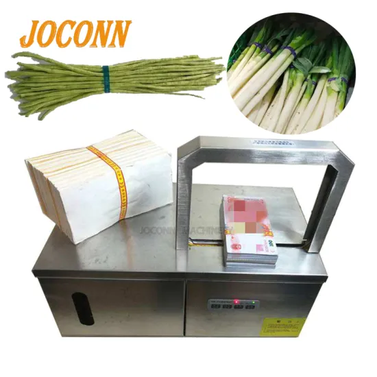 Automatic Induction Tape Bundling Machine for Spinach Bunches