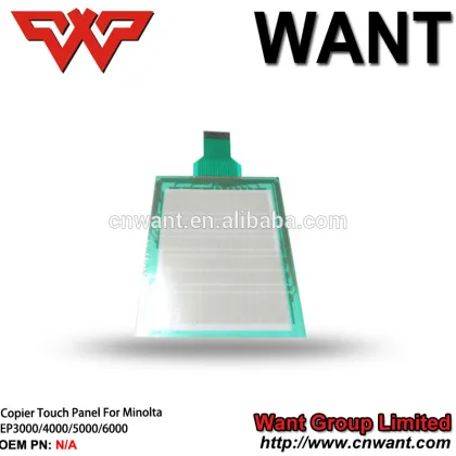 Copier parts for Konica Minolta Copier Touch panel EP3000/4000/5000/6000 copier touch screen