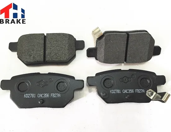 KD2781 Chinese Factory Auto Part - Front Brake Pad