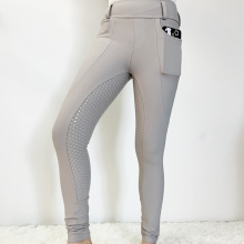 Leggings de montar en asiento completo mujeres ecuestres