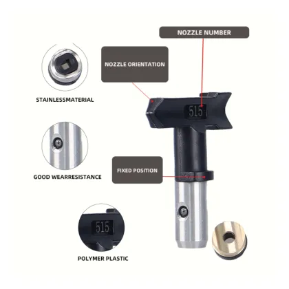 Hot Selling Reversible Airless Tips and Nozzles for Airless Paint Sprayers