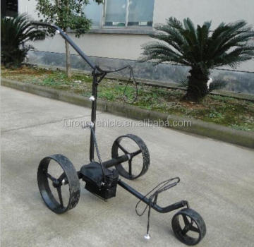 Ergonomic Design Electric Golf Trolley with Seat - Germany Made Battery Powered Golf Trolley