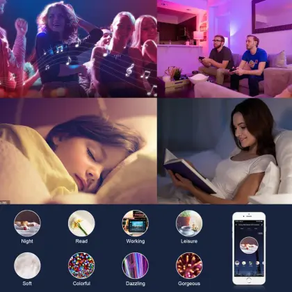Tuya Smart Life WiFi Controller - RGB/RGBW/RGB+CCT for Amazon Alexa and Google Home