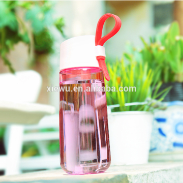Long design elegant stylish plastic water bottle factory direct sales