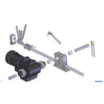 Greenhouse Continuous Rack and Pinion Vent System