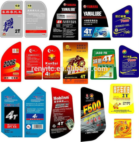 E-liquid bottle sticker printing with customized , professional sticker label