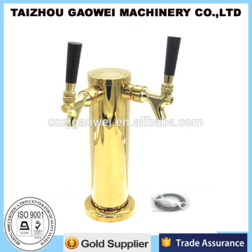 12 inch height, 3 inch SS PVD beer faucet, beer tower