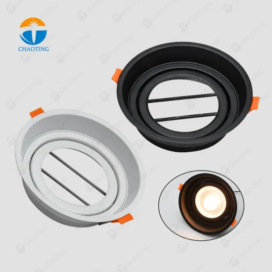 High Quality Recessed Spotlight Downlight Housing 12W Hotel Anti Glare Cob Downlight