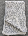 Polyester Leopard Microfibra Big Winter Knit Throw Trowet