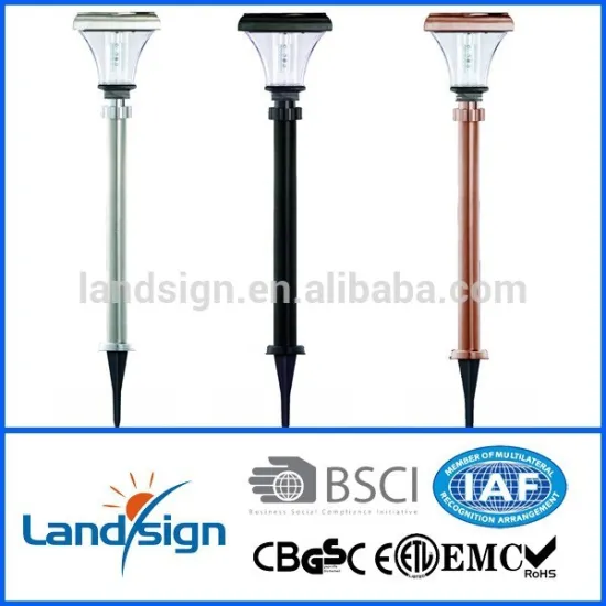 SUPER BRIGHTNESS 9*LED SERIES solar lawn light in solar garden lights