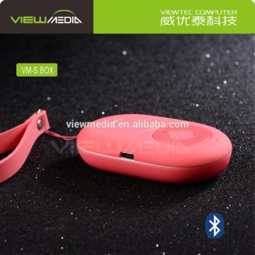 VM-SBOX novetly bluetooth speaker with remote shutter