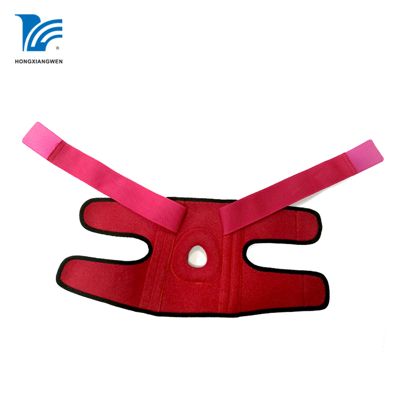 Ukusekelwa Knee Okuguqukayo Kwama-Pink Arthritis Neoprene