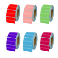 Industrial Adhesive Label with Custom Printed Coated Paper