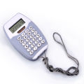 Mini pocket calculator met sleutelhanger
