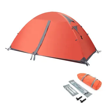 Popular Double-Layer Aluminum Pole Two-Person Tent