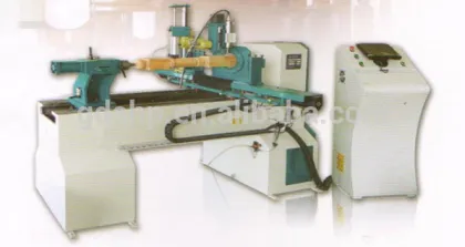 CNC lathe machine wood lathe