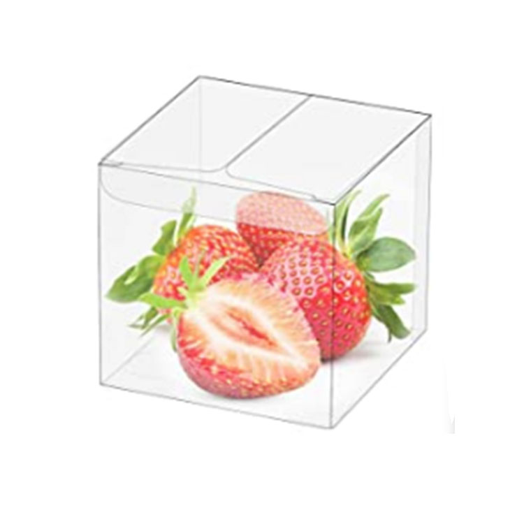 Custom Transparent Plastic Folding Aceate Clear Favor Box