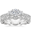 စတုတ်ထစတိုင် 4 carat မင်္ဂလာဆောင်လက်စွပ်အစုံ
