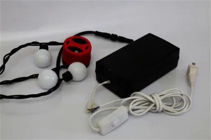 Smart string speaker-lights