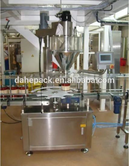 Automatic Rotary Herbicides Powder Bottles&Cans Filling Machine,Powder Filling Machine