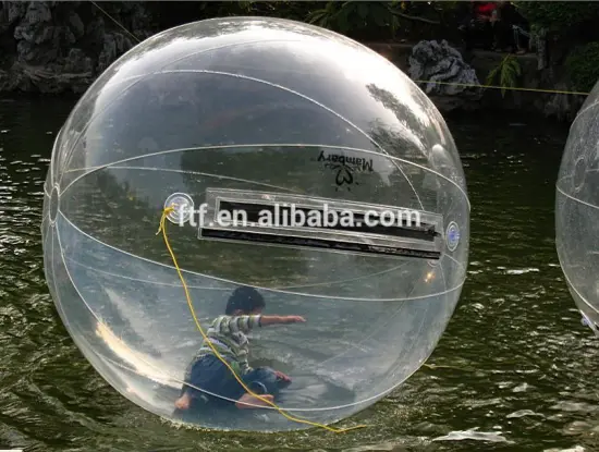 custom inflatable water walking ball for adult,transparent water walking ball