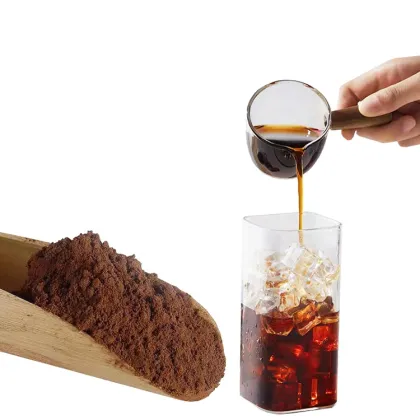 Private Label Pure Organic Slimming Coffee with Instant Bloom Collagen