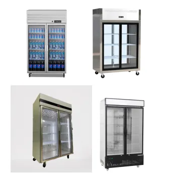 Supermarket Glass Freezer for Frozen Products