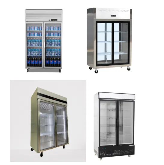Supermarket Glass Freezer for Frozen Products