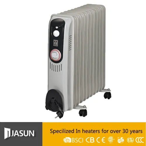 Oil Filled Heater DF-M6 - 1000W to 3000W, Time Indicator Light, Tip-Over Switch, CE & GS Certified