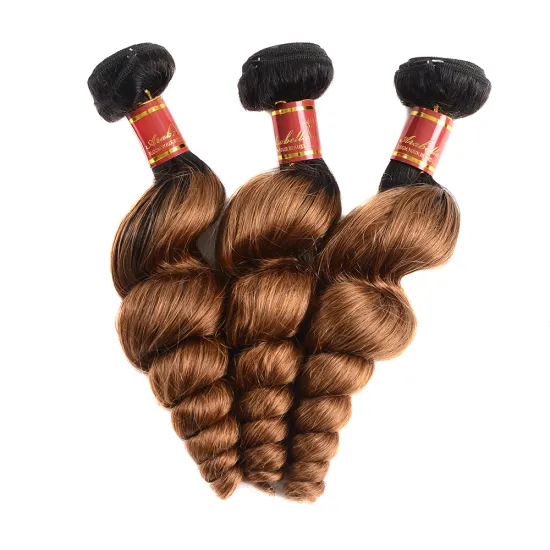 Single Donor High Quality Cheap Price Pure Cuticle Aligned Russian Virgin Remy Hair 1B 30 Loose Curly Hair Weft