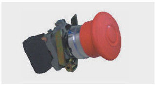Ip65 Micro Red Push Button Starter / Switches With Key For Motor / Machinery