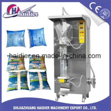 Haidier Stainless Steel Commercial Automatic Milk/Juice/Water Packing Machine Sachet Water Filling Packing Machine