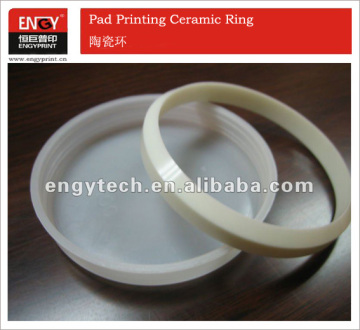 Size 90x82x12mm Ceramic Ring and Carbide Ring for Pad Printing Ink Cup