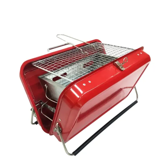 Wholesale Custom Korean Outdoor Folding Suitcase-Style Portable Charcoal BBQ Grill Made of Stainless Steel