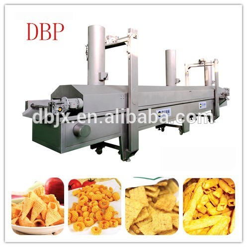 automatic pellets frying machine french fries frying machine