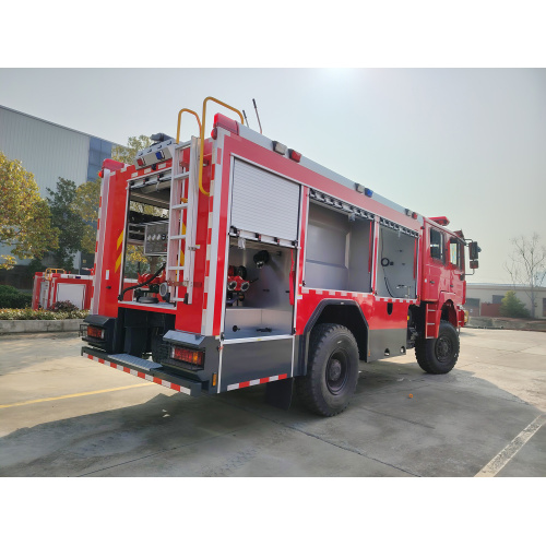 Shacman 4x4 Rescue Fire Fighting Truck