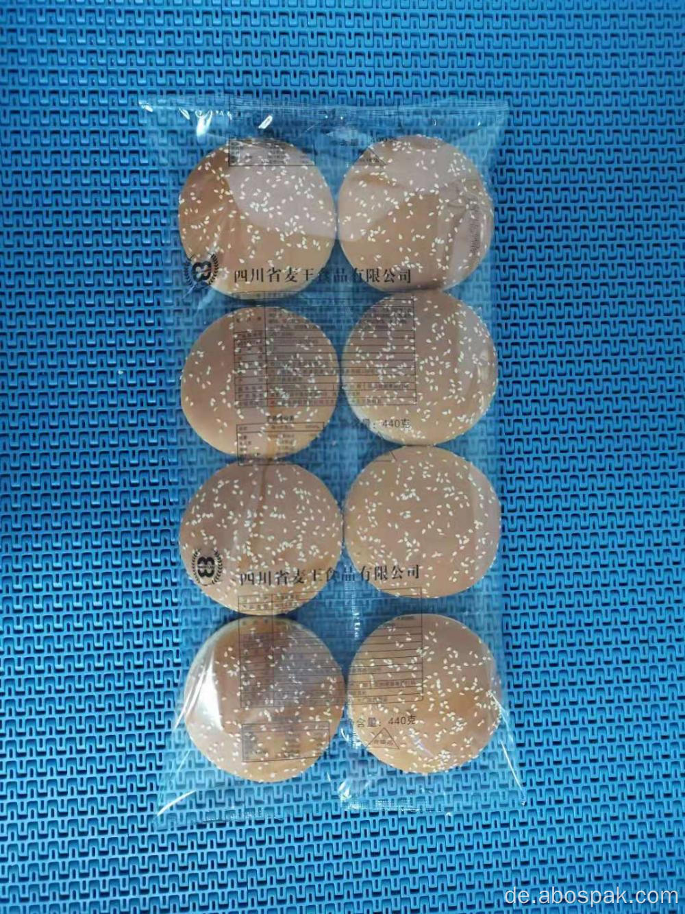 automatische Burgerbrötchen, die Verpackungsmaschine bilden