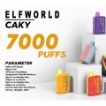 Elfworld Caky7000Puffs Vaporizador DeSechable