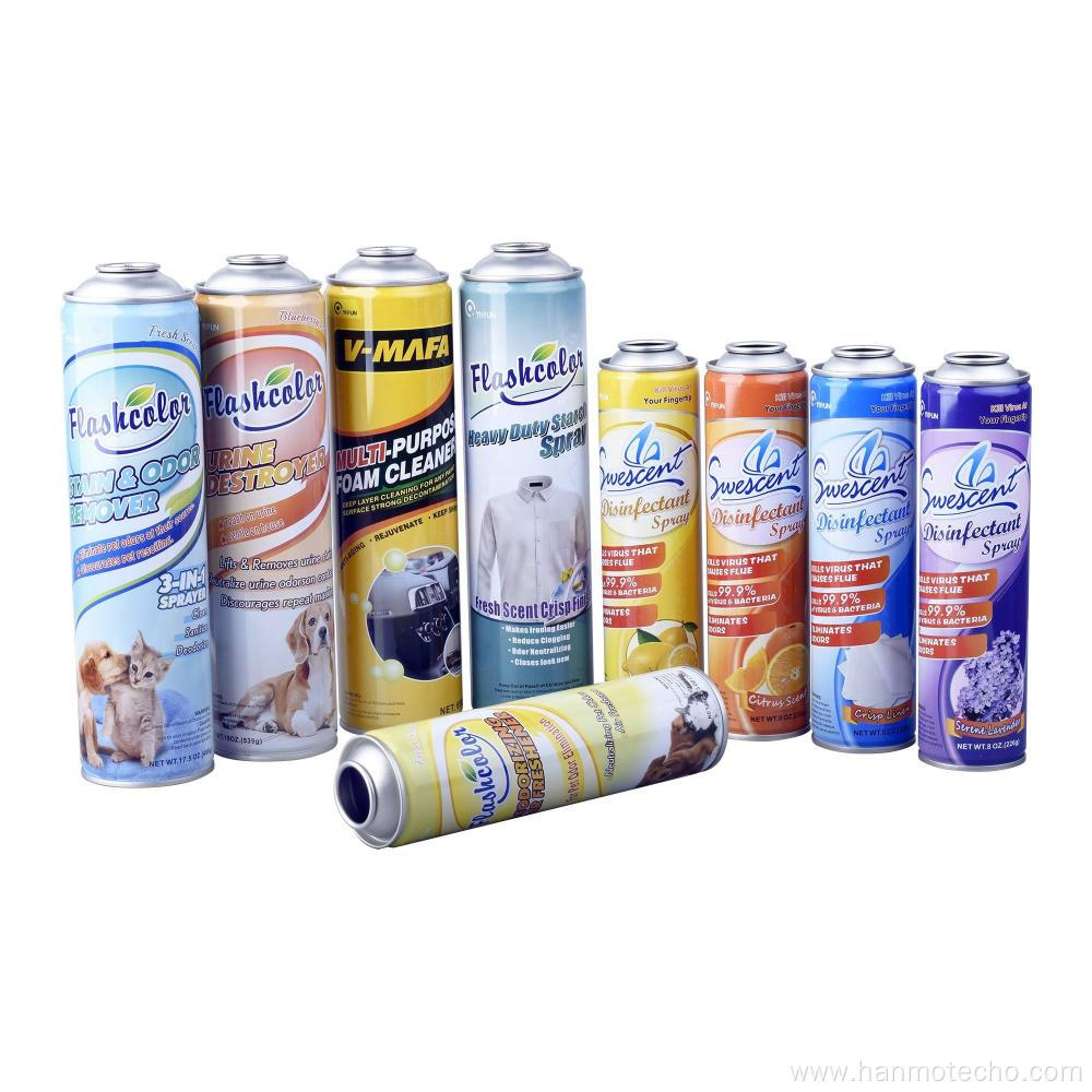 Air Pressure Spray Tinplate Aerosol Can