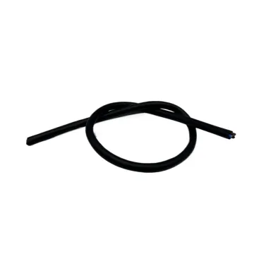 RVV Wire Flexible PVC Black Sheath RVVP 4-Core Copper Conductor Shielded Cable