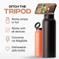 Creative magnetic phone handle water cup