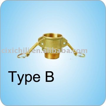 Brass Quick camlock Coupling Type B