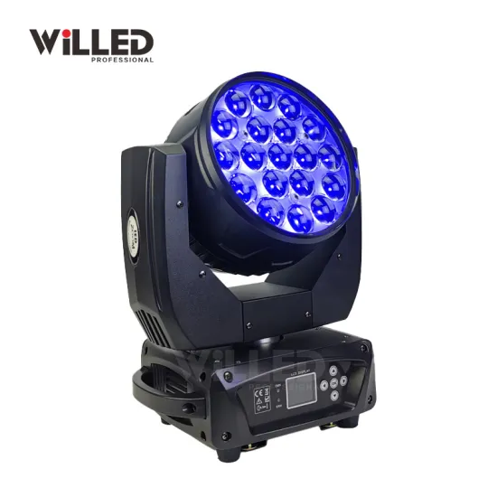 Bee Eye 19*15W RGBW 4IN1 Zoom Moving Head LED Stage Light