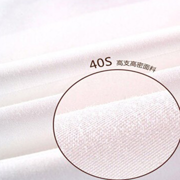 250T-400T CVC Sateen Bleached Fabric for Hotel