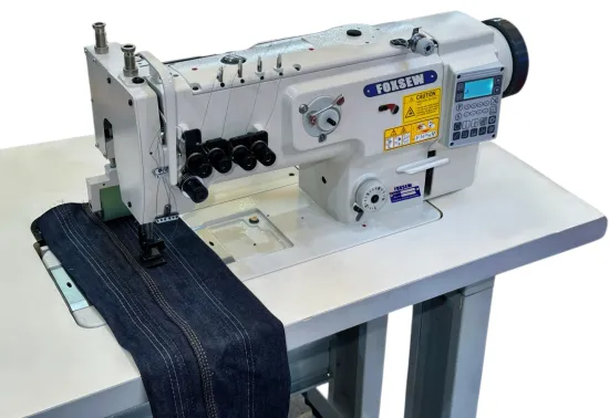 Heavy Duty 4-Needle Lockstitch Sewing Machine with Puller