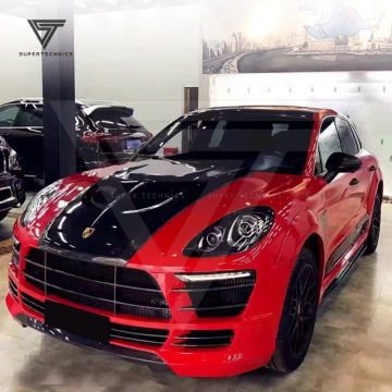 Halbe Kohlefaserbreite Körperkits für Porsche Macan - GSC -Stil